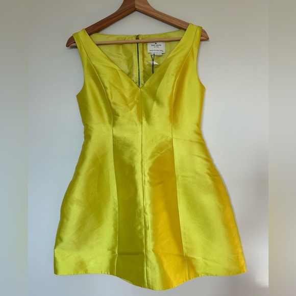 Kate Spade Vivid Yellow Mini Dress - Picture 2 of 6